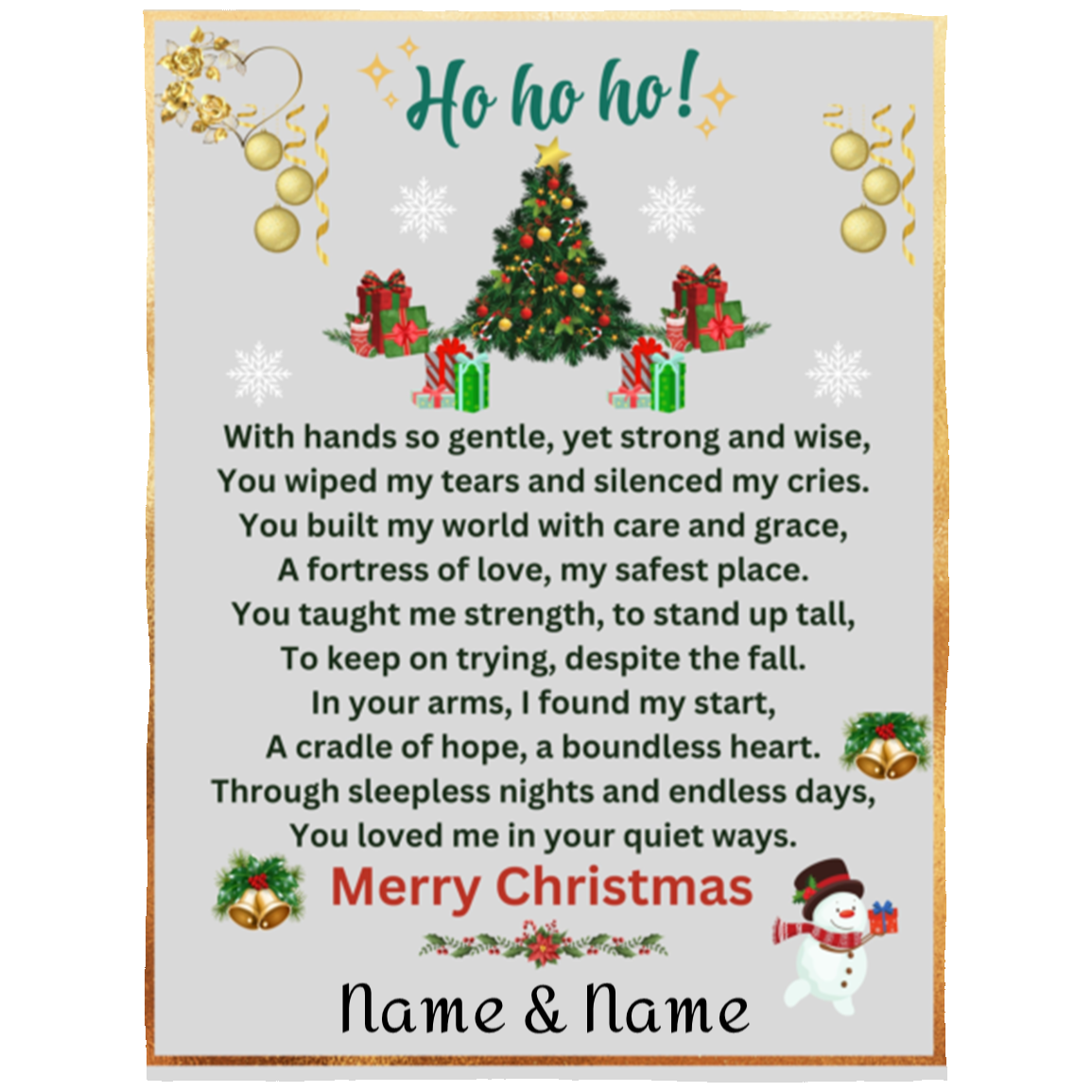 Christmas Fleece 60 x 80 - Quinzey
