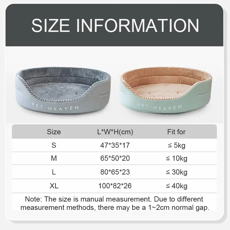 Soft Padded Dog Bed - Quinzey