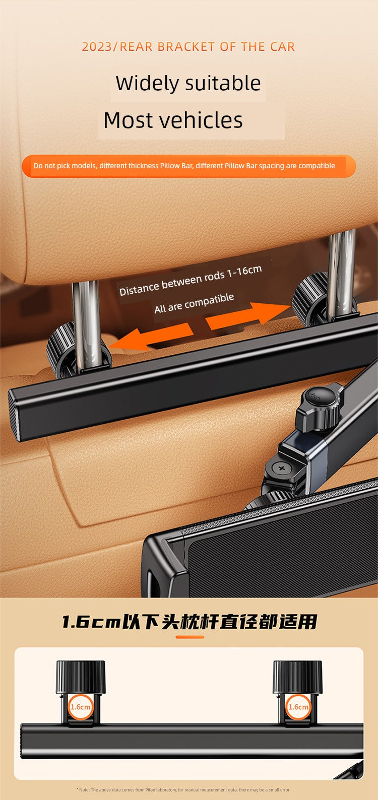 Rear Seat Hook Phone Holder Car Tablet Computer Stand - Quinzey