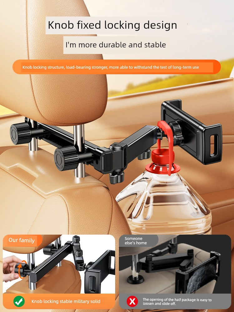 Rear Seat Hook Phone Holder Car Tablet Computer Stand - Quinzey