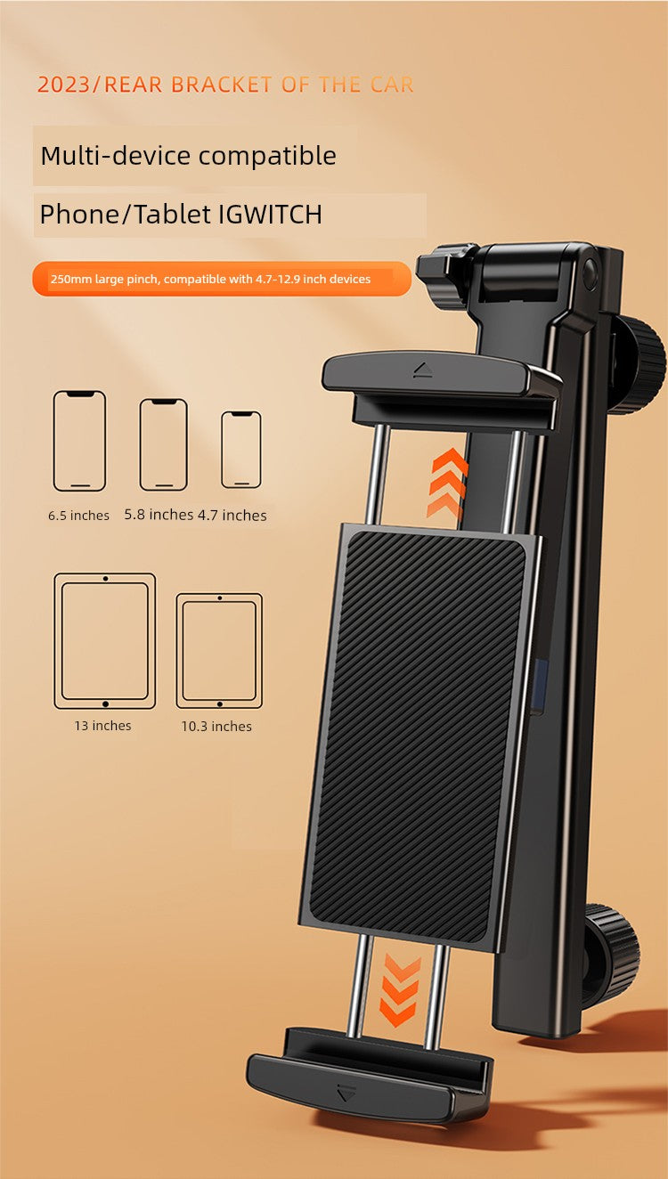 Rear Seat Hook Phone Holder Car Tablet Computer Stand - Quinzey