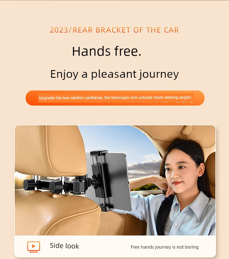 Rear Seat Hook Phone Holder Car Tablet Computer Stand - Quinzey
