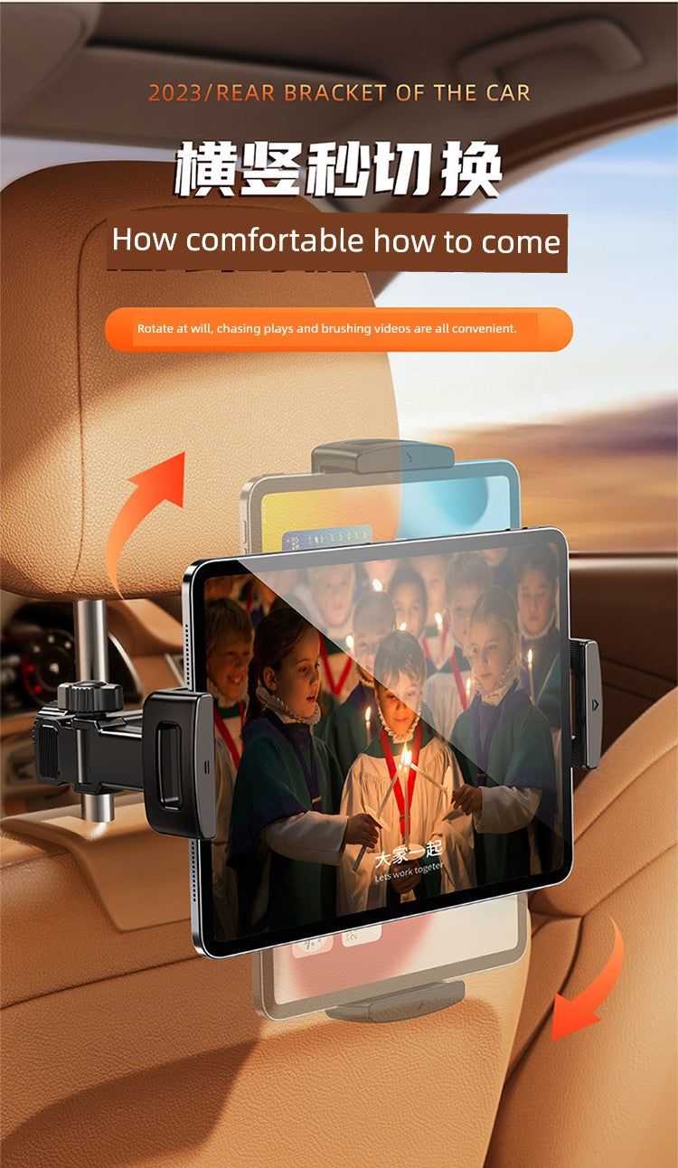 Rear Seat Hook Phone Holder Car Tablet Computer Stand - Quinzey