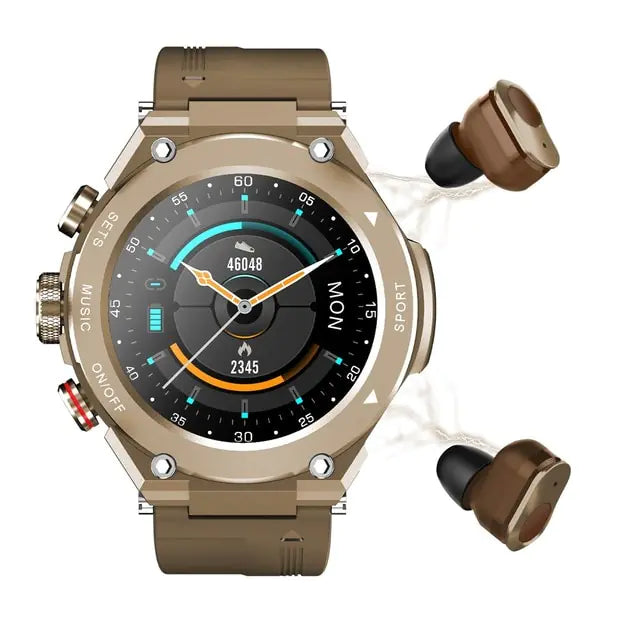 Smart Watch with Earbuds - Quinzey