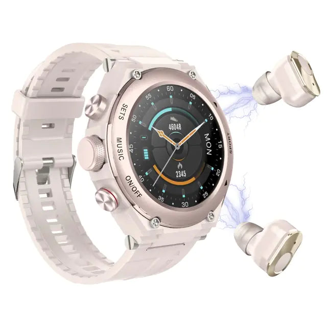 Smart Watch with Earbuds - Quinzey