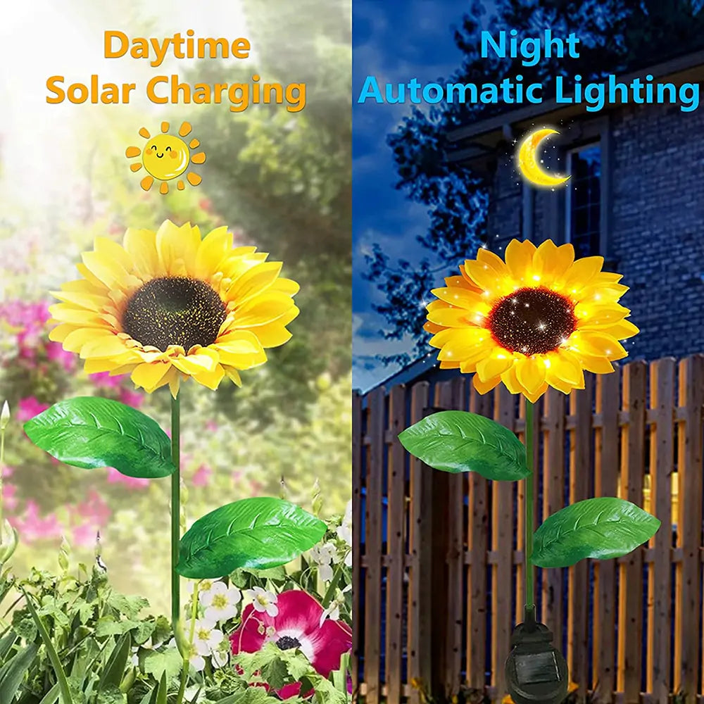 Sunflowers Solar Lawn Light - Quinzey
