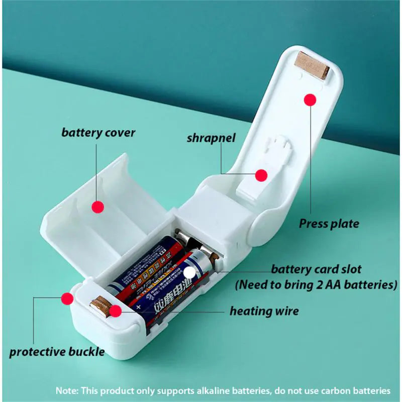 Portable Bag Heat Sealer - Quinzey